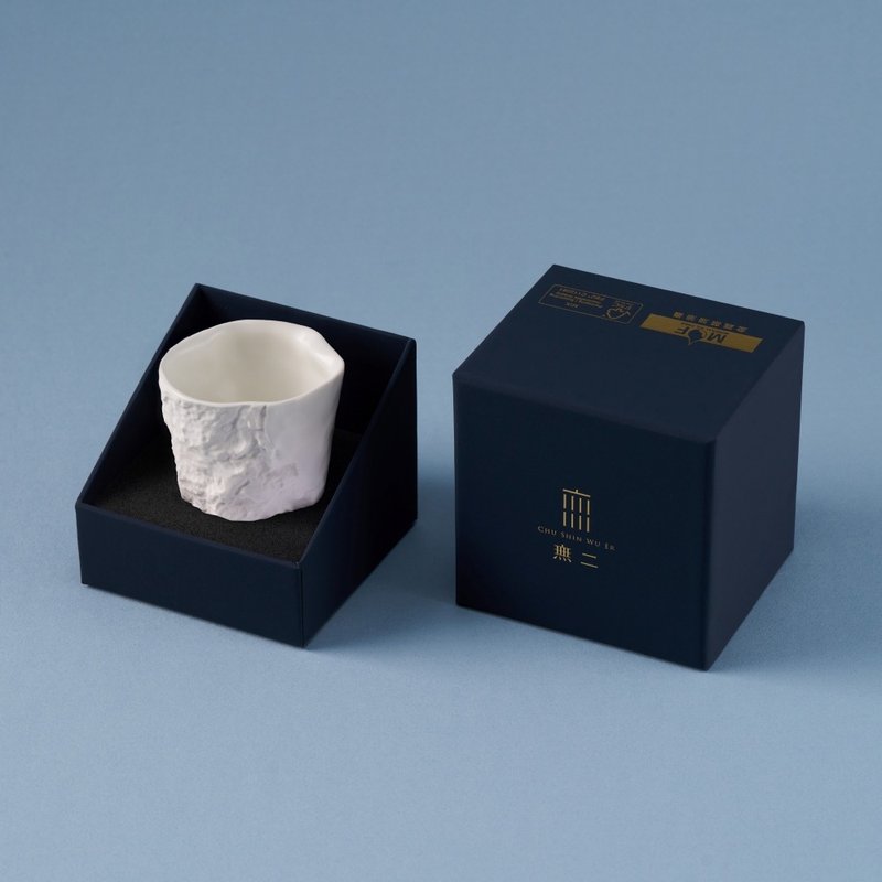 【無二】WUER 雙韻杯 120ml - 咖啡杯/馬克杯 - 瓷 白色