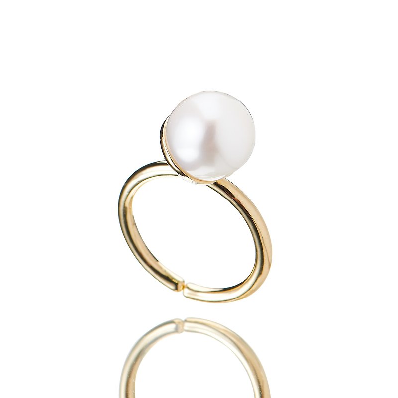 End of the year surprise ring pearl lapis lazuli pearl ring free shipping - แหวนทั่วไป - ไข่มุก ขาว