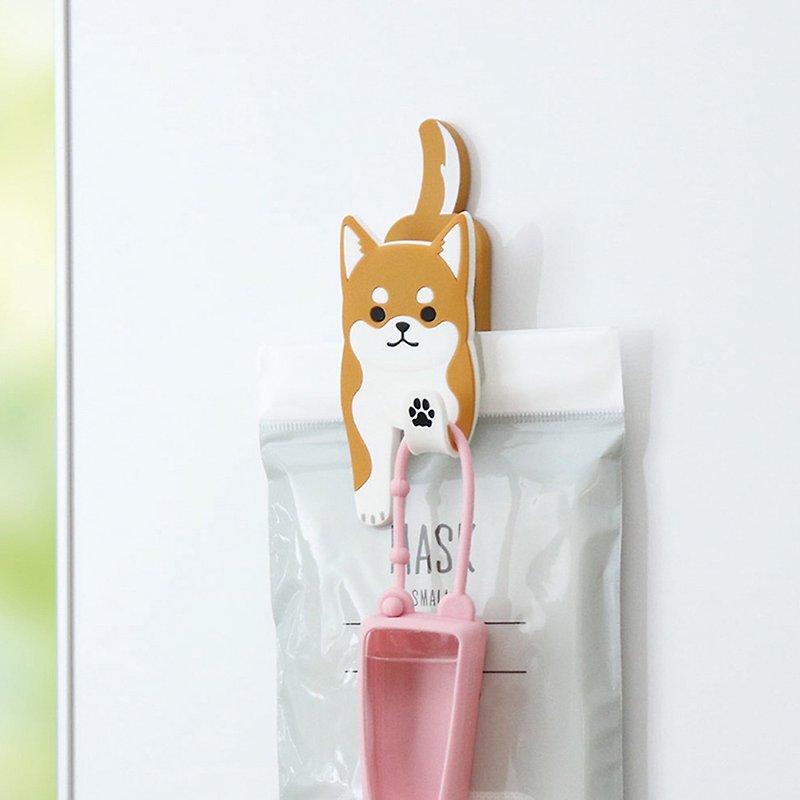 Japan TOYO CASE animal shape magnetic wall-mounted hook/storage clip-various options - กล่องเก็บของ - พลาสติก หลากหลายสี