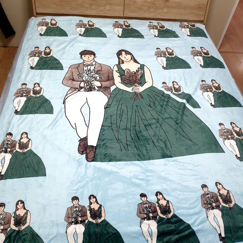 【Customized】Siyan painting/blanket - ผ้าห่ม - วัสดุอื่นๆ หลากหลายสี