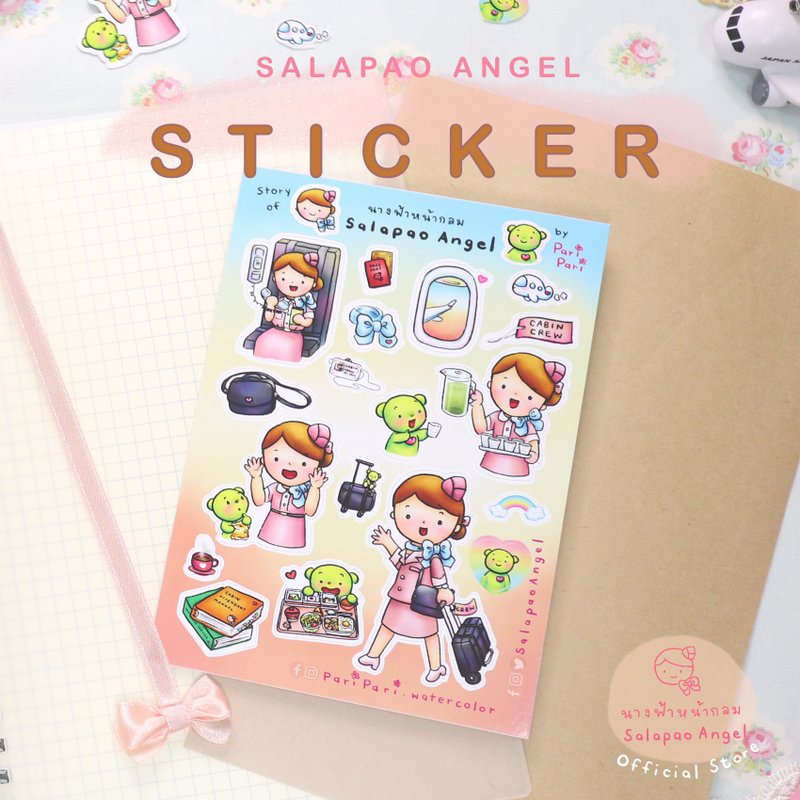 キャビンクルー | ステッカー - ステッカー・シール - プラスチック 多色