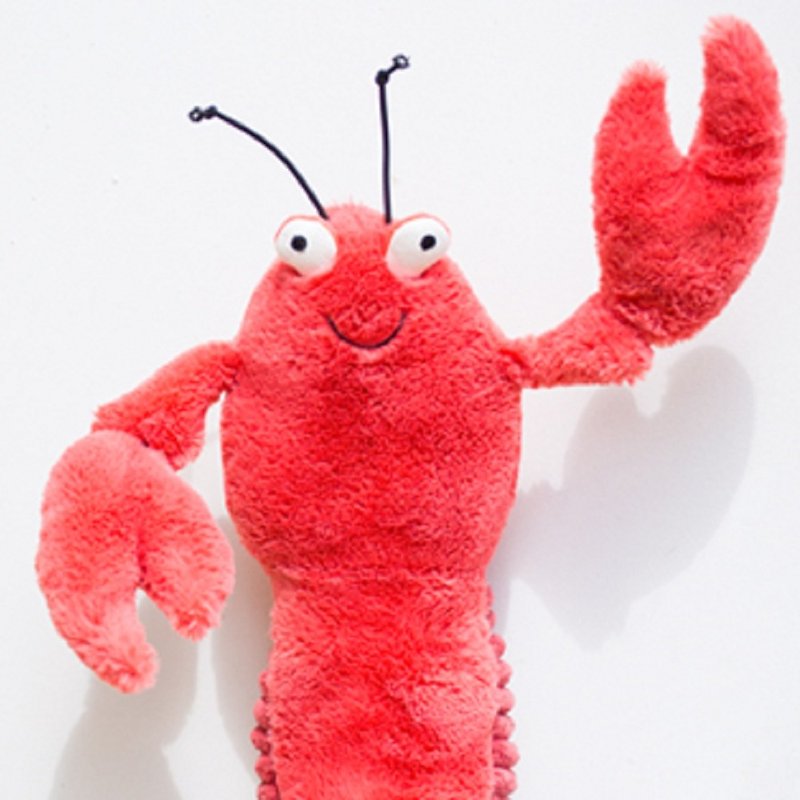 Larry Lobster 海洋寶寶龍蝦哥 27公分 - 公仔模型 - 聚酯纖維 紅色