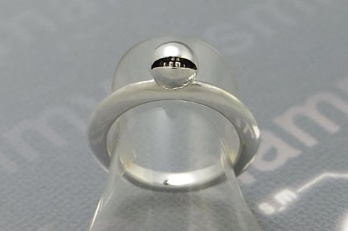 smile_mammy anti smile ball ring_10 ( s_m-R.18) 不高兴 怒 銀 環 戒指 指环 jewelry sterling silver