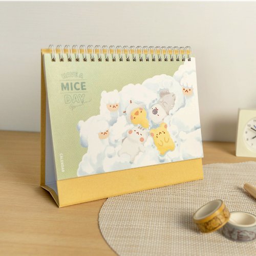 鼠鼠盒子 micebox 萬用曆 - Have a mice day (桌曆/無時效/2024年)