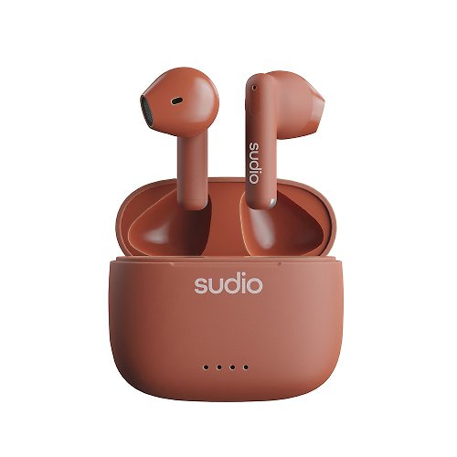 Sudio 【新品上市】Sudio A1 真無線藍牙耳機 - 焦糖紅【現貨】