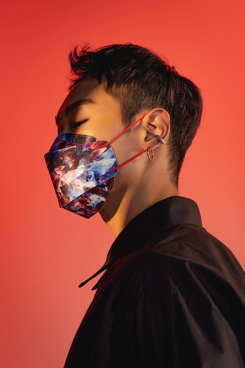 NCI MaskStudio 4D韓式醫用口罩  藝術家張子晴【奼紫】 - 口罩/口罩收納套 - 環保材質 多色