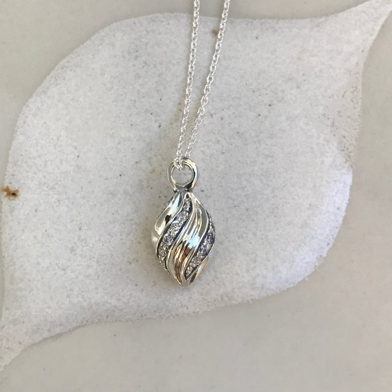 seed of beginning - สร้อยคอ - เงินแท้ สีเงิน