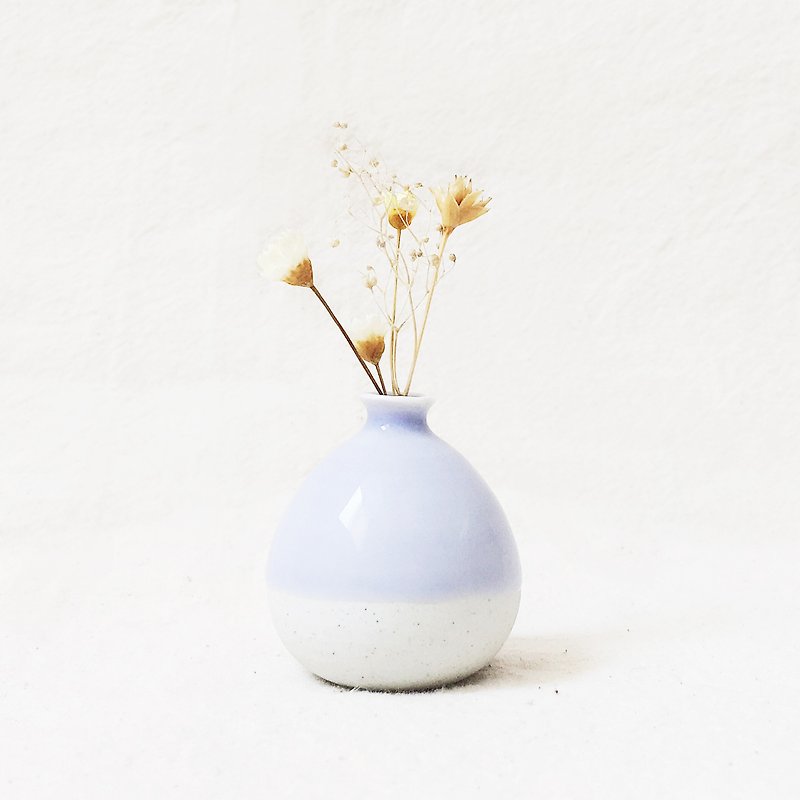 Handmade ceramic mini flower-dream purple - Plants - Porcelain Purple