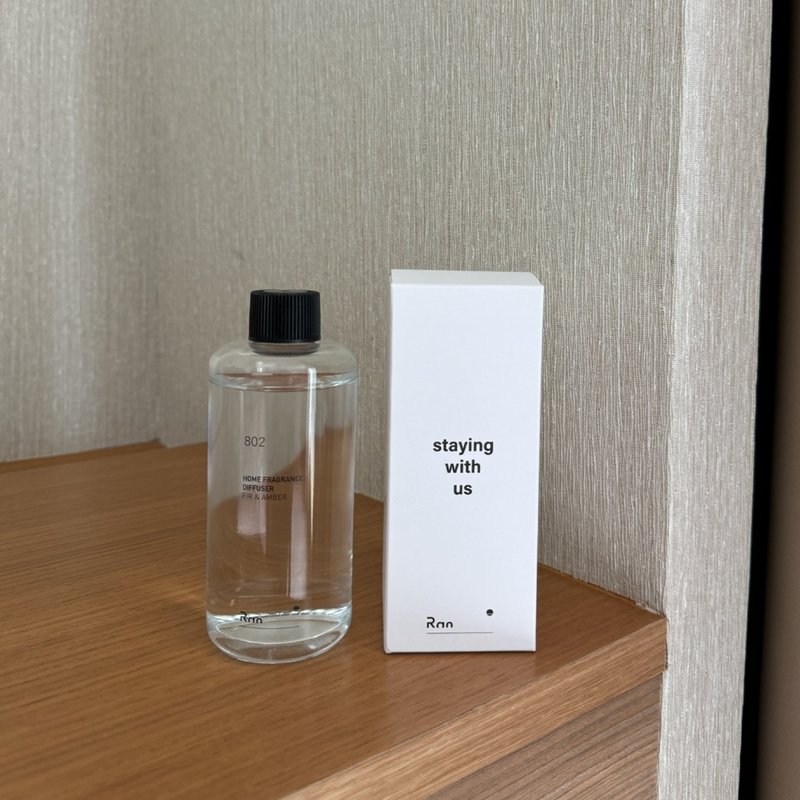 802 Mineral Oil Fragrance Room Diffuser Fir Amber - น้ำหอม - วัสดุอื่นๆ 