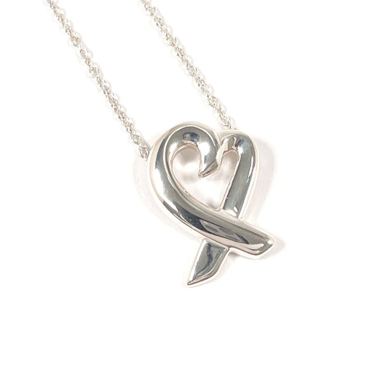 【日本直送 中古美品】ティファニー TIFFANY&Co. ネックレス ラビングハート パロマピカソ シルバー925 アクセサリー - 項鍊 - 純銀 銀色