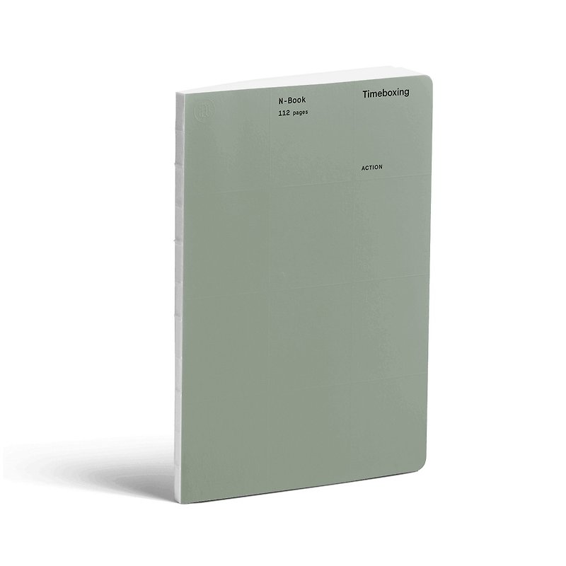 Book N - Timeboxing (112 pages) - สมุดบันทึก/สมุดปฏิทิน - กระดาษ 