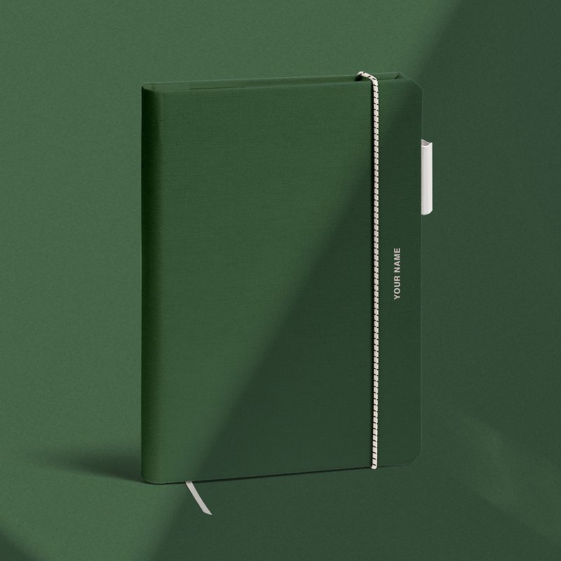 [Customized Gift] Hunter Dark Green Customized Notebook