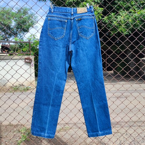 濃い目　70s ヴィンテージ　Lee USA製　リー　アメリカ製 濃紺】70s Lee special vintage denim RIDERS made in USA one