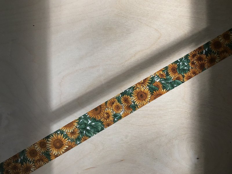 早期緞帶- 向日葵/ 手作材料 - 包裝材料 - 尼龍 多色