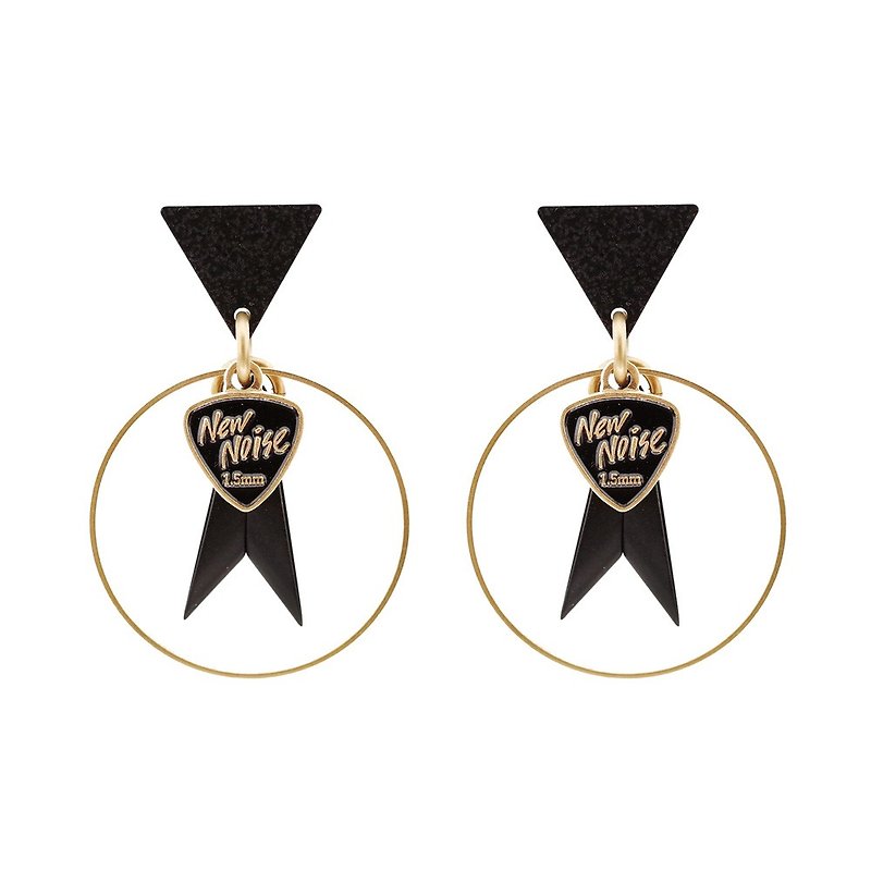 Medal Earrings - Earrings & Clip-ons - Other Metals Brown