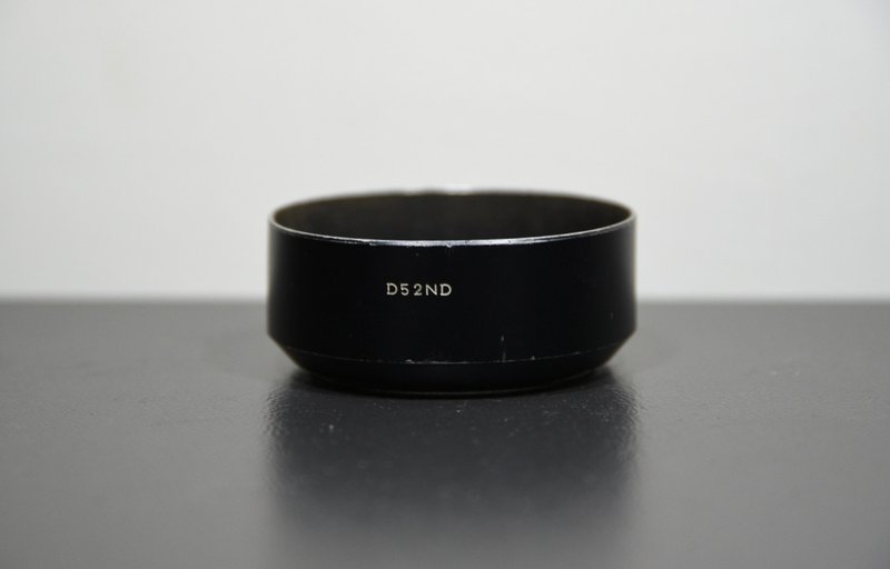 【經典古物】美能達 Minolta MC 55mm F1.7適用 D52ND 金屬遮光罩 - 相機/拍立得/底片相機 - 其他金屬 