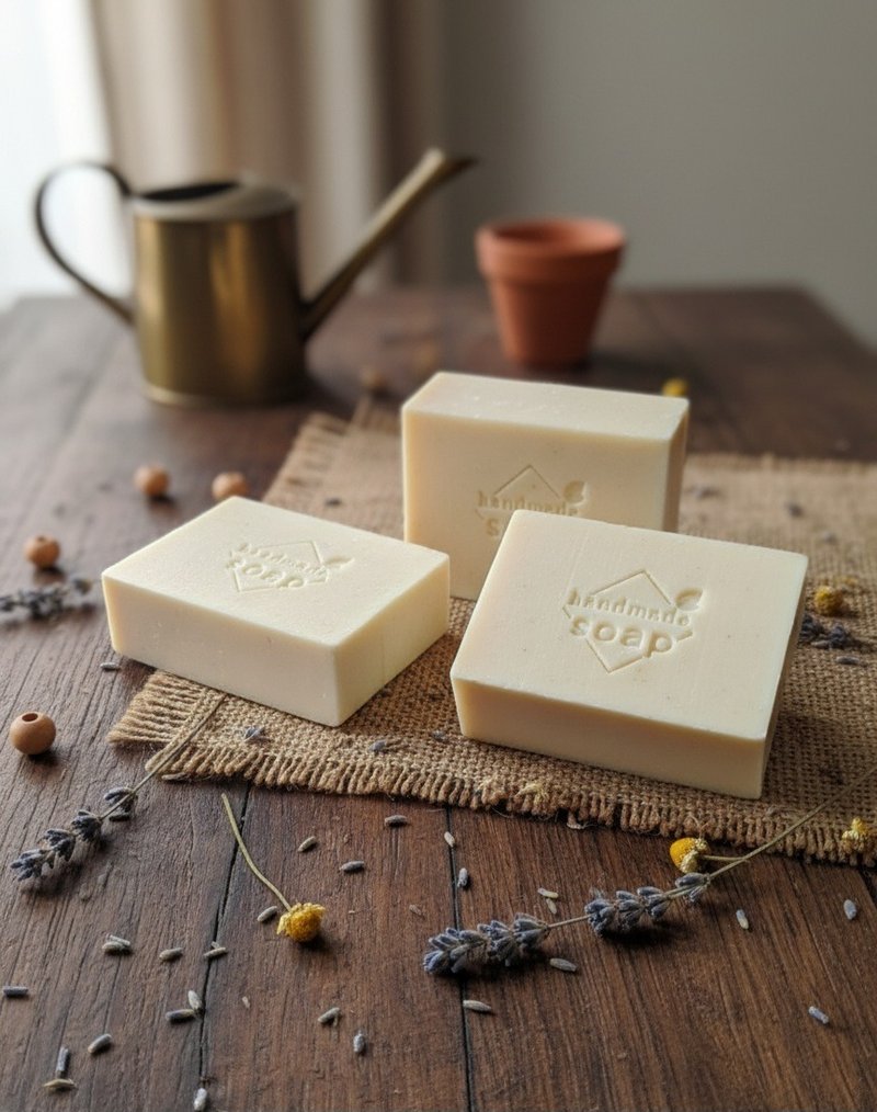 ∣綠豆薏仁美膚皂∣130g 手工皂 冷製手工皂 無化學成份添加 - 肥皂/手工皂 - 其他材質 