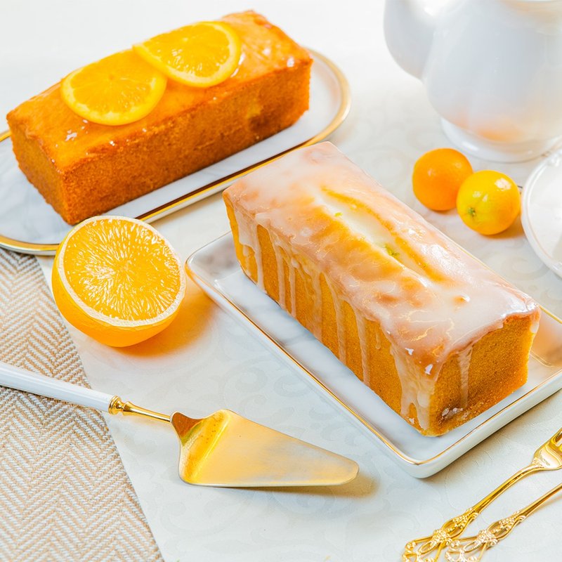 【Fab Sweet】Orange/Lemon Pound Cake - Cake & Desserts - Fresh Ingredients Yellow