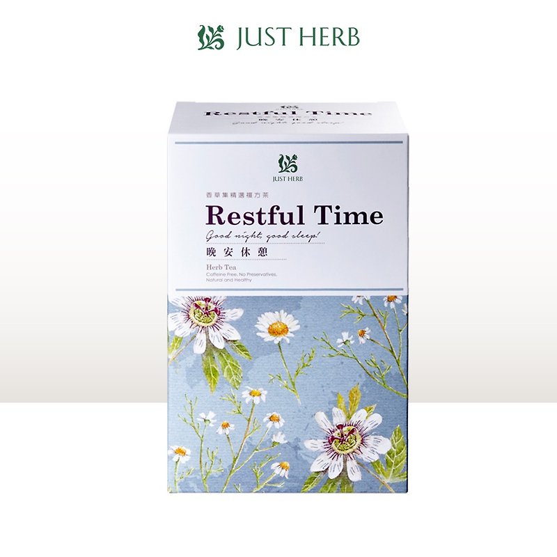 Good Night Break Tea 30 packs Caffeine-free herbal tea 2g per pack*30 packs - Tea - Eco-Friendly Materials Blue
