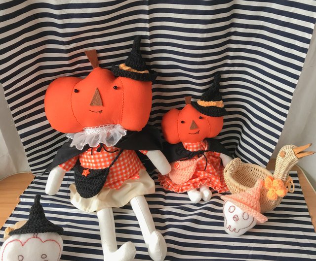 手作り人形 ハロウィン用カボチャ人形セット ショップ Amlam 人形 フィギュア Pinkoi 手作り人形 ハロウィン用カボチャ人形セット ショップ Amlam 人形 フィギュア Pinkoi