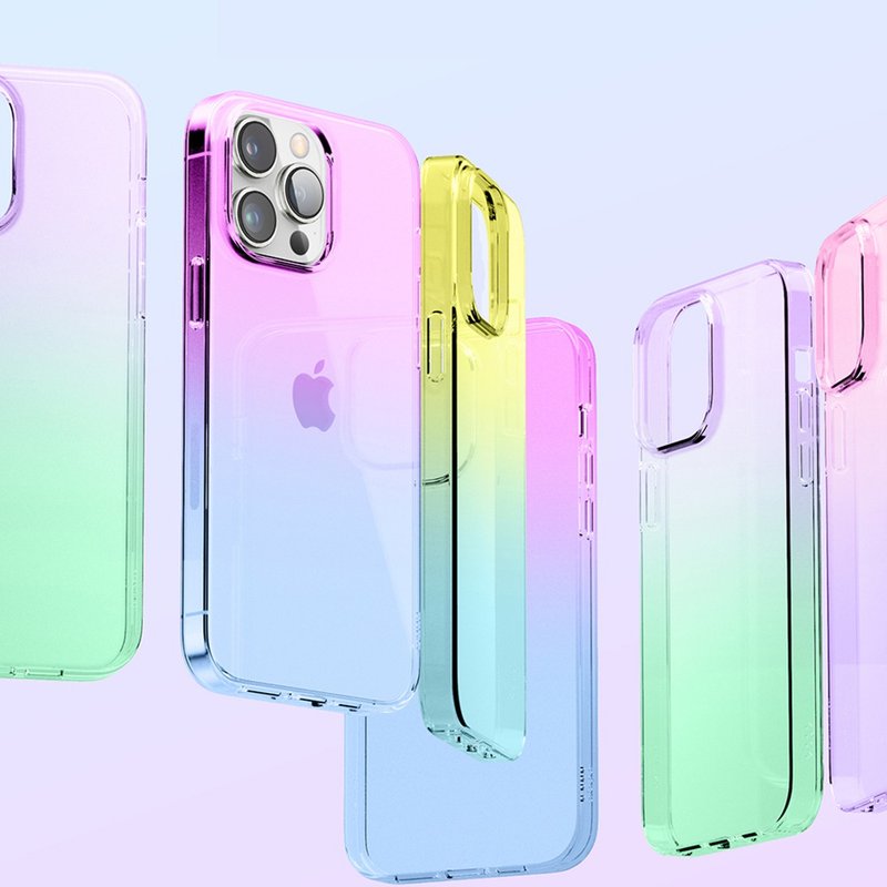 iPhone 14 Pro/Pro Max Aurora極光女神透明手機殼 - 手機殼/手機套 - 塑膠 多色