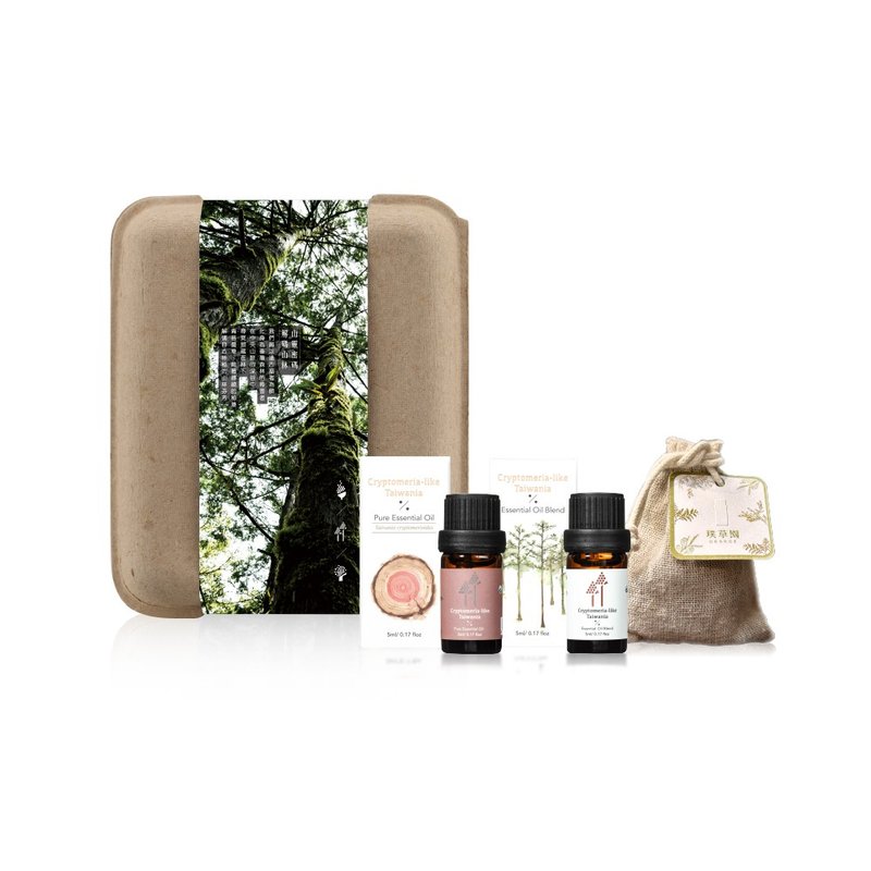 解碼臺灣杉小禮組－空間薰香、身體香氛、泡澡、按摩 - 香氛/精油/擴香 - 植物．花 