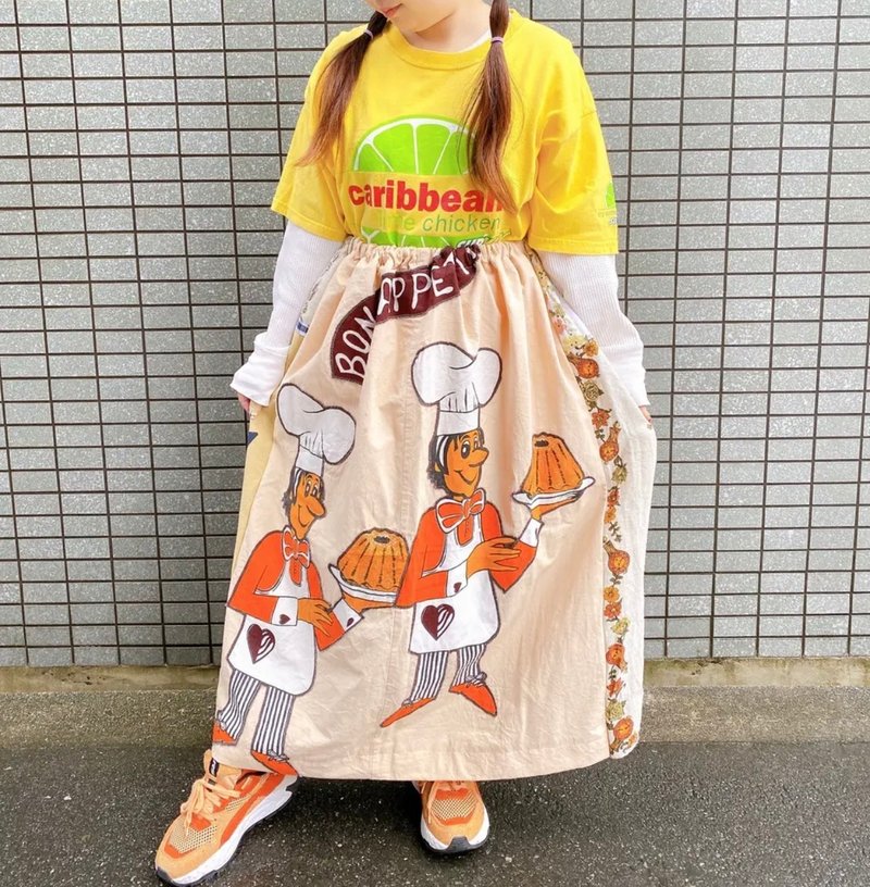 ヴィンテージスカート - 裙子/長裙 - 棉．麻 