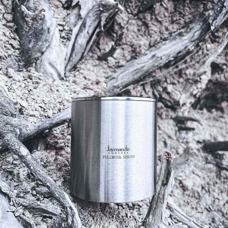 Stainless Steel Container Scented Candle Cup Spring Collection FULLMETAL SERIES Scented Candle