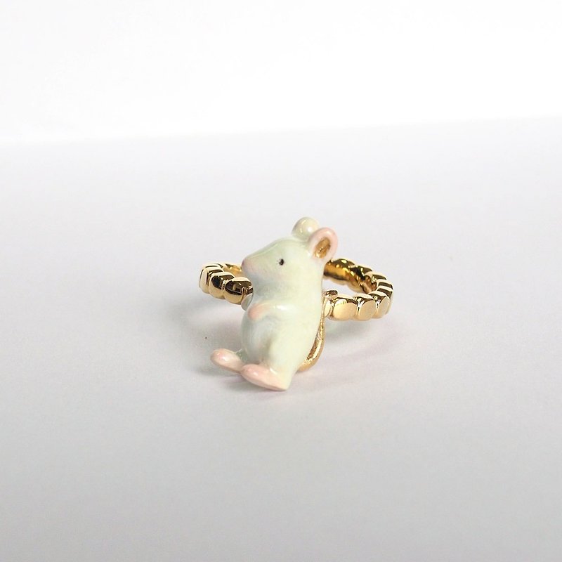 Mouse Ring - Other - Other Metals White