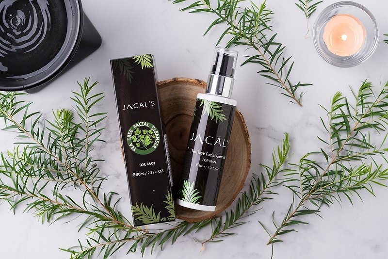 JACALS Tea Tree Facial Cleanser For Man - Essences & Ampoules - Plastic Green