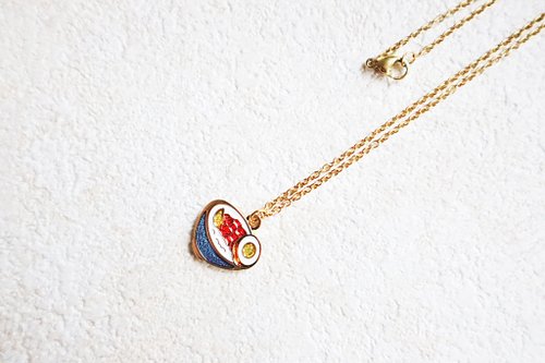 雅治設計 yajhih design 【卡片項鍊Card Necklace】臺灣文化 食物款-魯肉飯