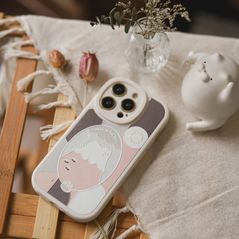 【Case】 Sakura Meow in the Sheet / Fuji - Phone Cases - Silicone Pink