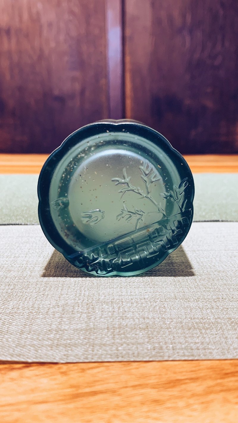ガラス密封瓶茶倉庫 - 急須・ティーカップ - ステンドグラス 