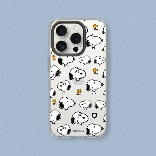 犀牛盾RHINOSHIELD Clear手機殼∣Snoopy史努比/Sticker-Snoopy&胡士托 for iPhone