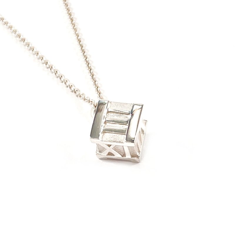 【日本直送 中古美品】ティファニー TIFFANY&Co. ネックレス アトラスキューブ シルバー925 シルバー ジュエリー - 項鍊 - 純銀 銀色