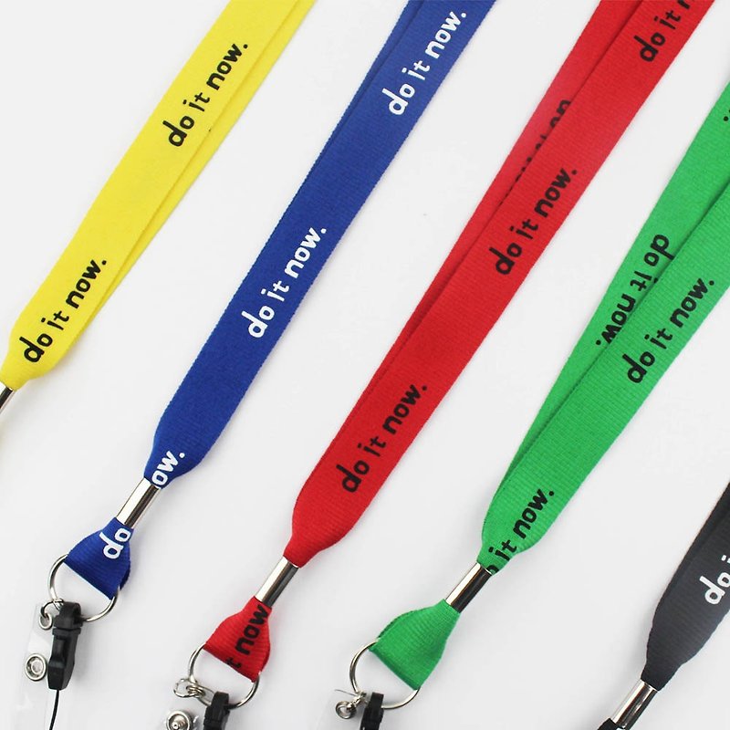 Chuyu wide identification card belt/mobile phone lanyard/document belt/document rope-do it now - Lanyards & Straps - Nylon Multicolor