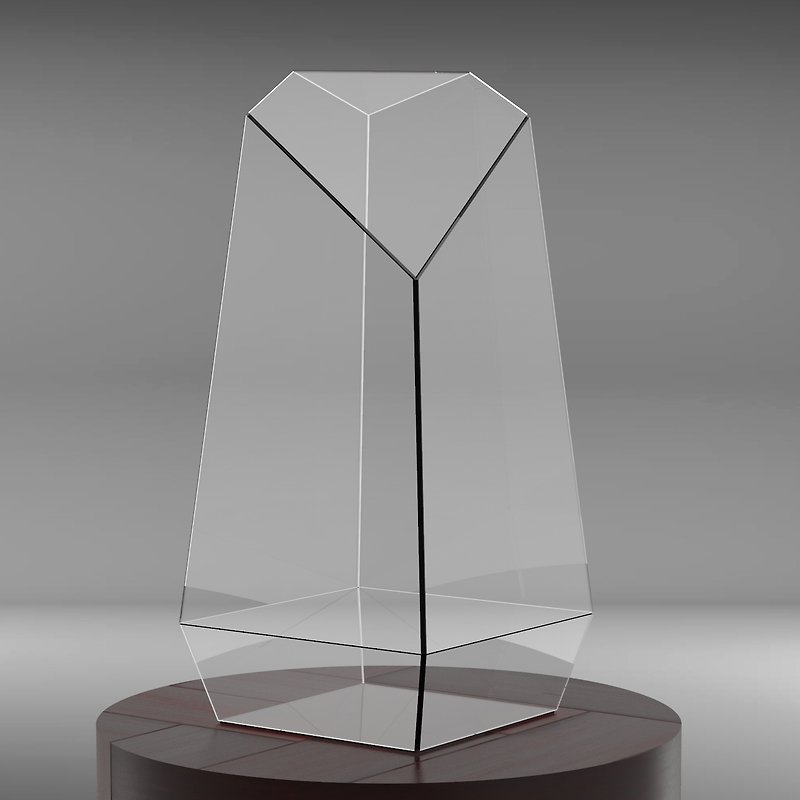 印刷用デジタル作画！ステンドグラスのテラリウム。プロジェクト127 - デザインテンプレート - その他の素材 