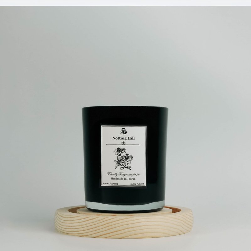 Pet-friendly scented candle-Notting Hill (morning floral fragrance) - เทียน/เชิงเทียน - แก้ว หลากหลายสี