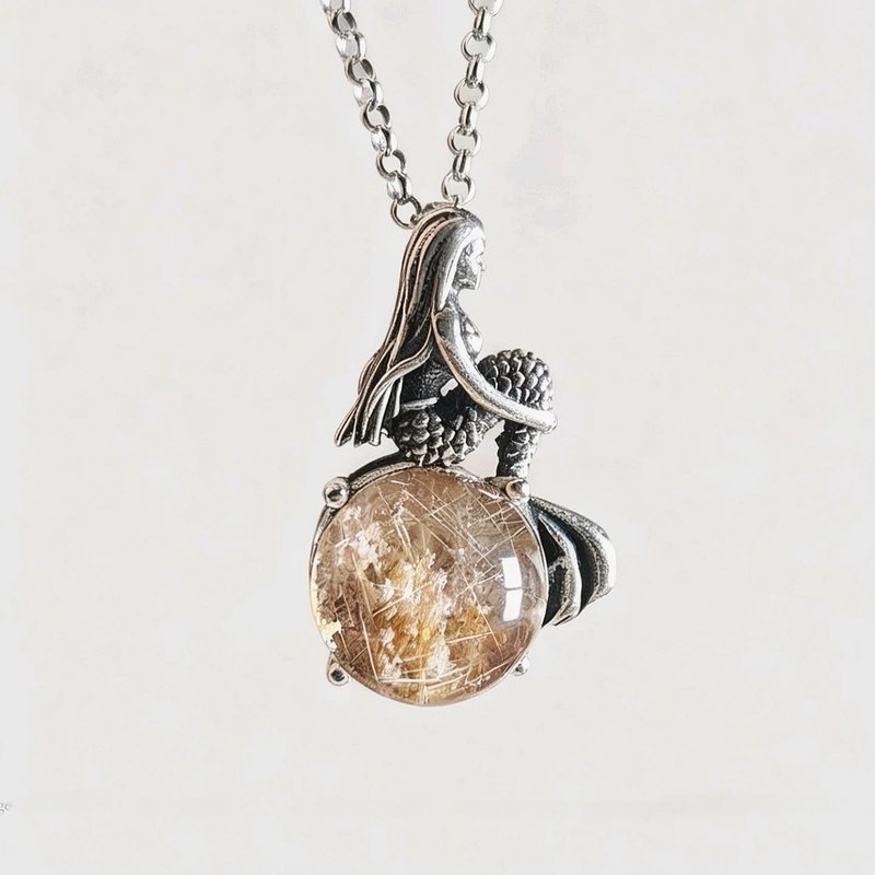 Coral Sea | コーラルシー - ネックレス - スターリングシルバー 