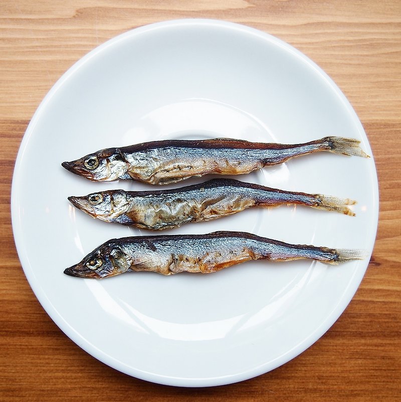 【犬貓零食】樺太柳葉魚干50g - 寵物零食/肉乾 - 新鮮食材 藍色