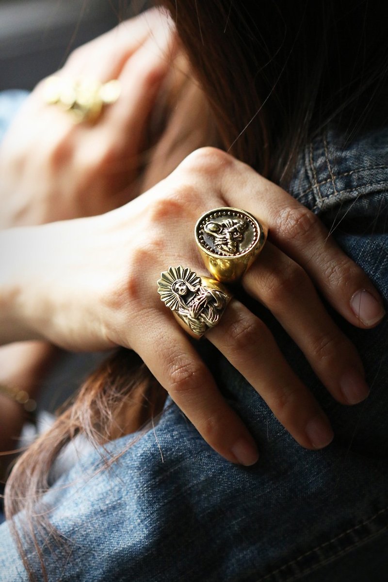 セントメアリーリング、DEFYによる神の指輪の母 - リング - 金属 ゴールド