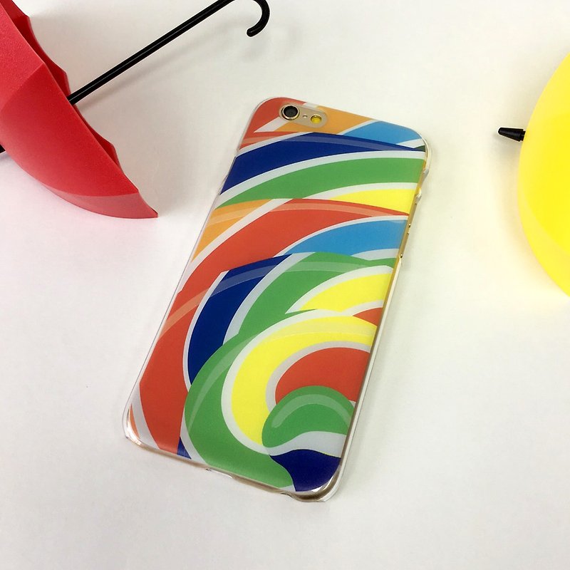 Colorful lollipop Pattern Print Soft / Hard Case for iPhone X,  iPhone 8,  iPhone 8 Plus, iPhone 7 case, iPhone 7 Plus case, iPhone 6/6S, iPhone 6/6S Plus, Samsung Galaxy Note 7 case, Note 5 case, S7 Edge case, S7 case - อื่นๆ - พลาสติก 