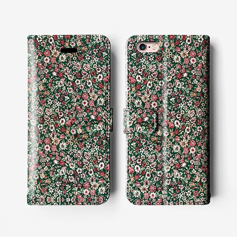 iPhone 6 / 6s / 6 Plus / 6s Plus leather wallet case B014 - Phone Cases - Genuine Leather Multicolor