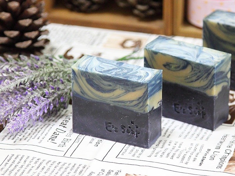 Signature product!! Lavender Hill Cold Process Soap - ผลิตภัณฑ์ทำความสะอาดหน้า - พืช/ดอกไม้ สีม่วง