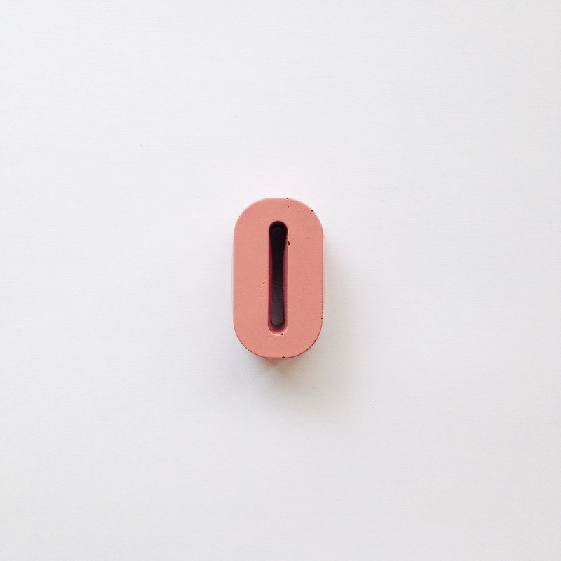 混凝土文字磚(粉紅) - Concrete Bricks - 擺飾/家飾品 - 水泥 粉紅色