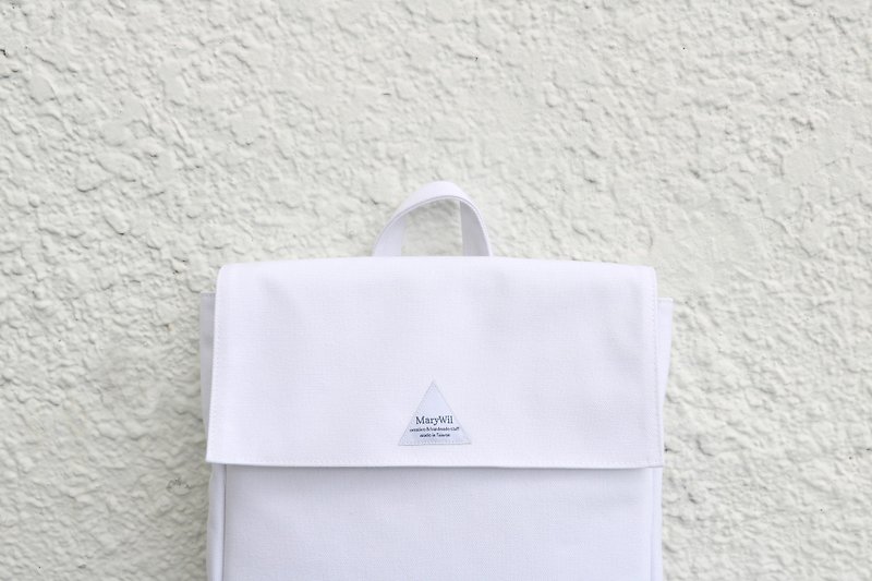 MaryWil Backpack-White - Backpacks - Other Materials White
