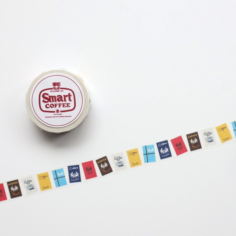 forme. Yume Mill Kyoto Coffee Shop Tour Masking Tape Smart Coffee Shop 2 - มาสกิ้งเทป - กระดาษ 