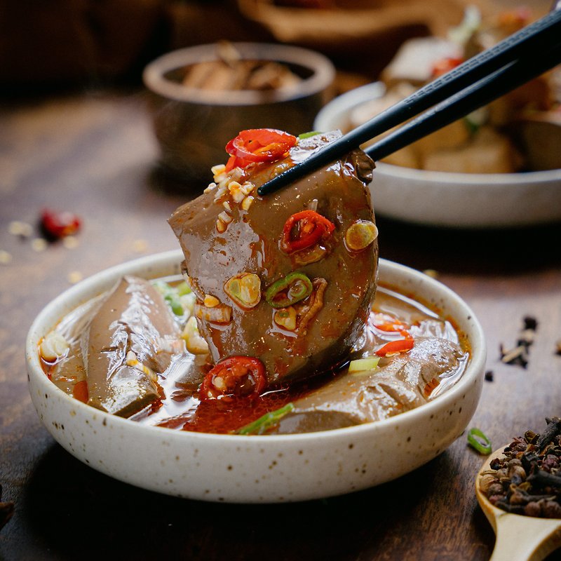 【Heqiu Food】Heqiu Spicy Duck Blood | - Mixes & Ready Meals - Other Materials 