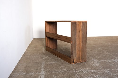 BOKTO Furniture || 古木 || レトロな古材棚 本棚 本棚 侘び寂び