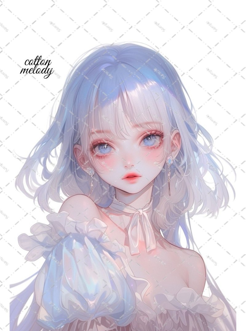 original sticker no.2292 character sticker original sticker original character sticker decorative sticker cotton melody - สติกเกอร์ - กระดาษ 